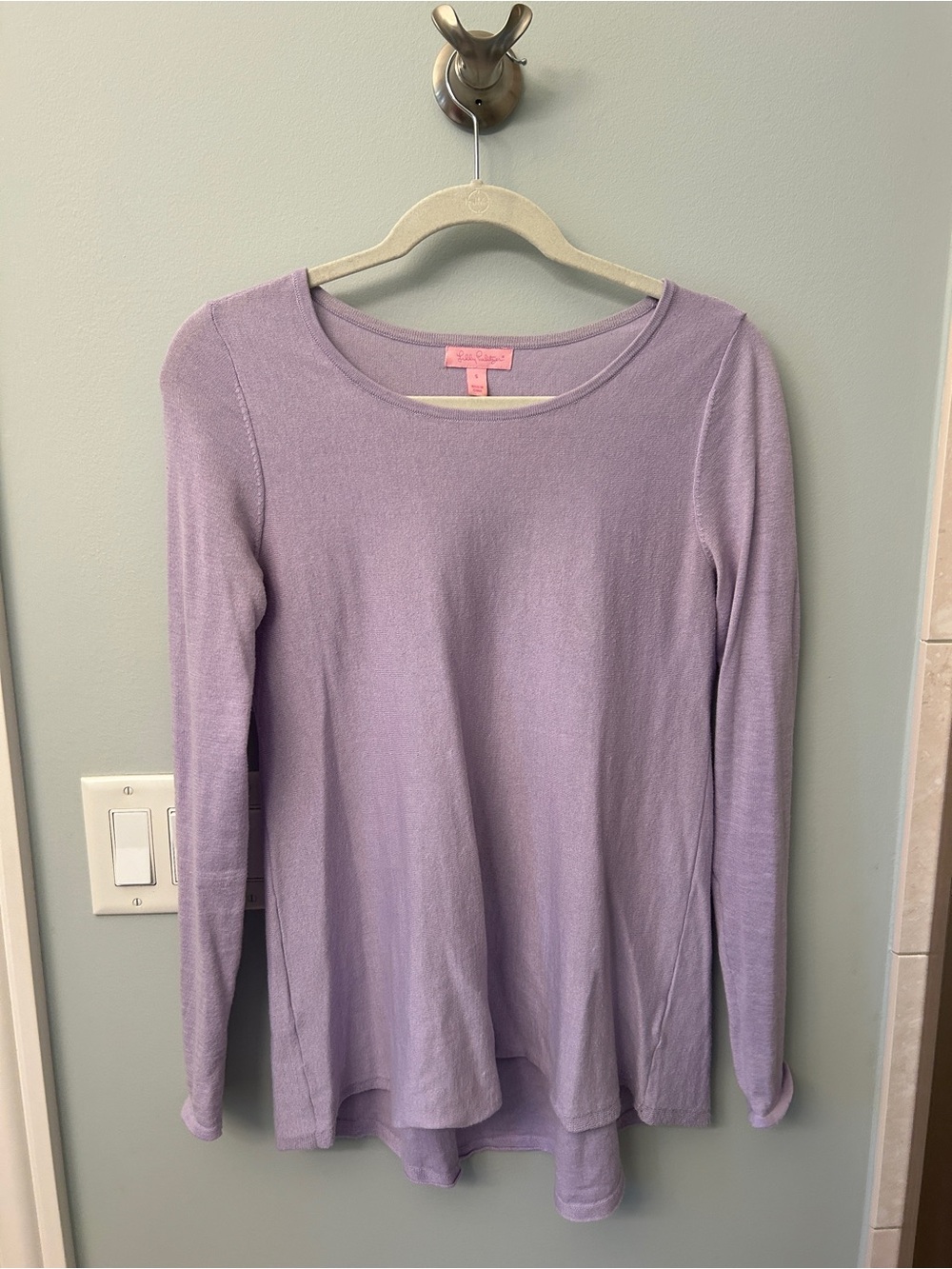 Lilly Pulitzer Lilac flowy sweater